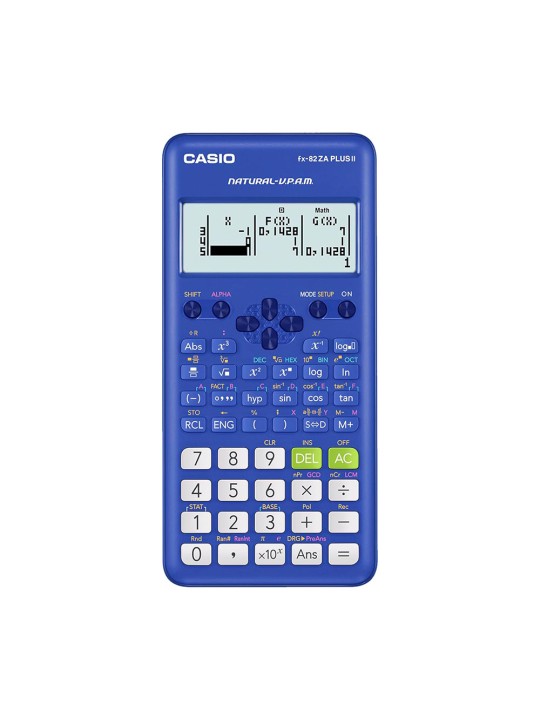 Casio FX-82ZA Plus Scientific Calculator Blue