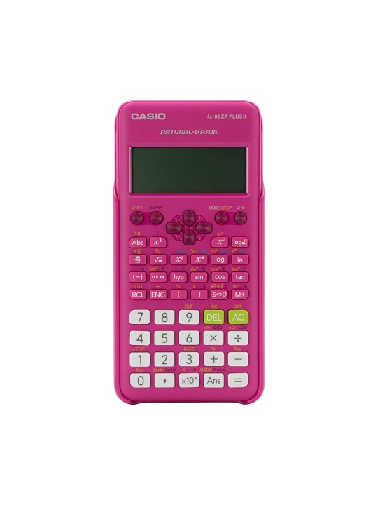 Casio FX-82ZA Plus II Scientific Calculator Pink