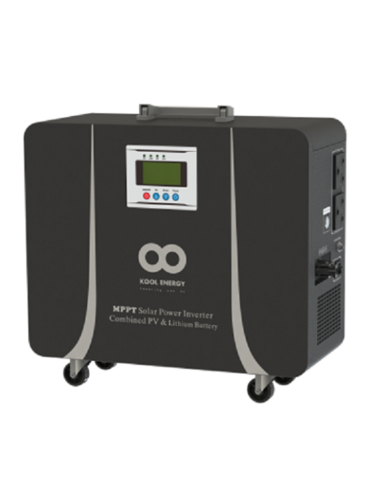 Kool Energy- Mobile Inverter Trolley - 1KW- 50Ah Lithium Battery