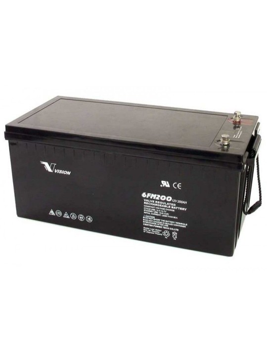 Vision 100Ah 12V Deep Cycle AGM Battery - 6FM100Z-X